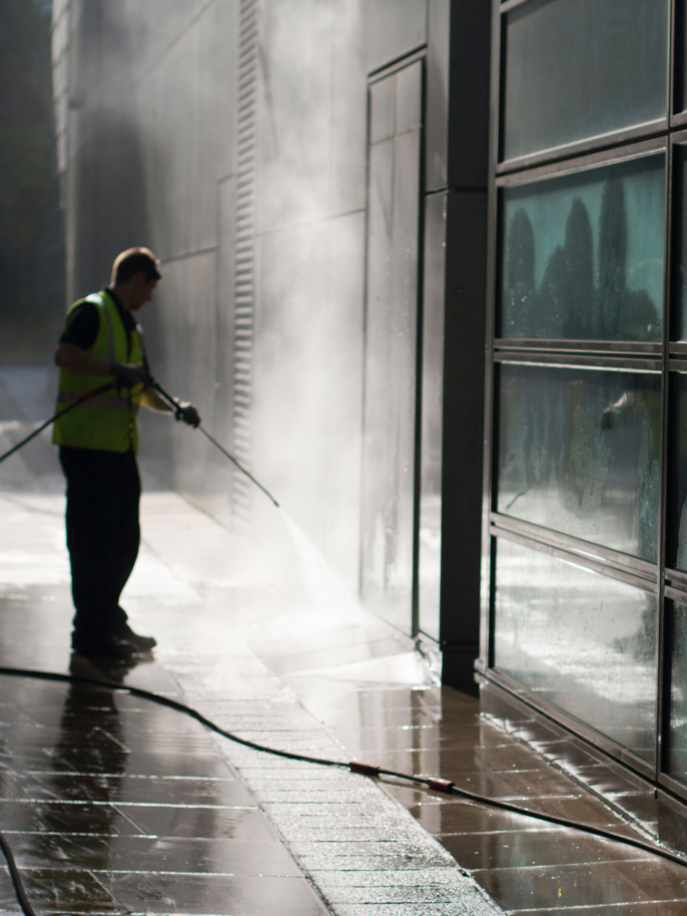 Gum Removal With Hot Water