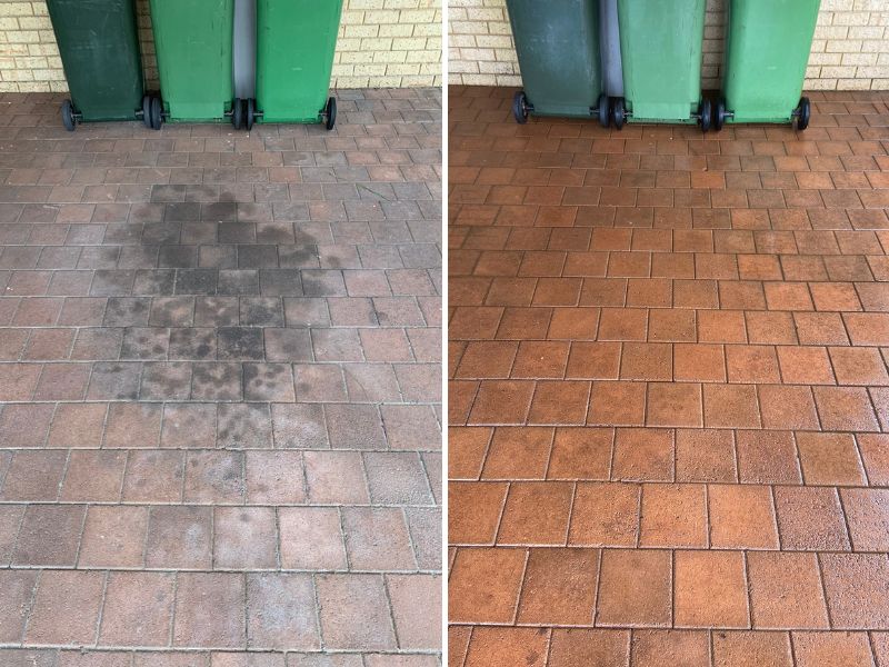 Perth Brick Cleaning Before And After