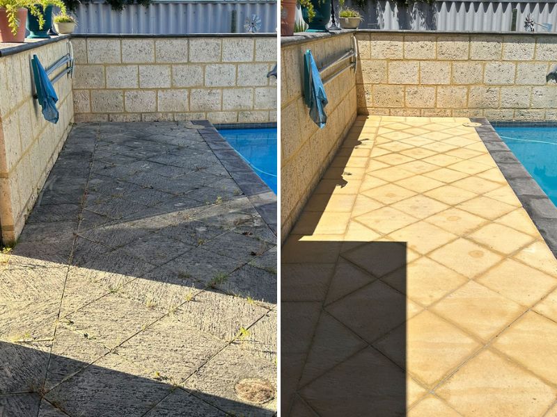 Perth Paver Cleaning Before And After