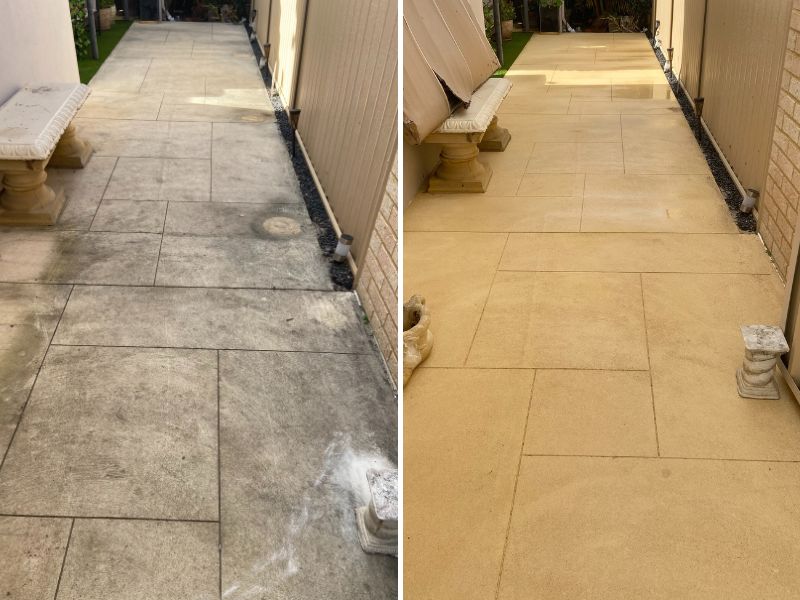 Perth Pressure Cleaning Before And After